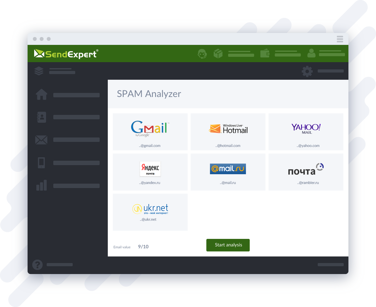 Spam-Analysetool
