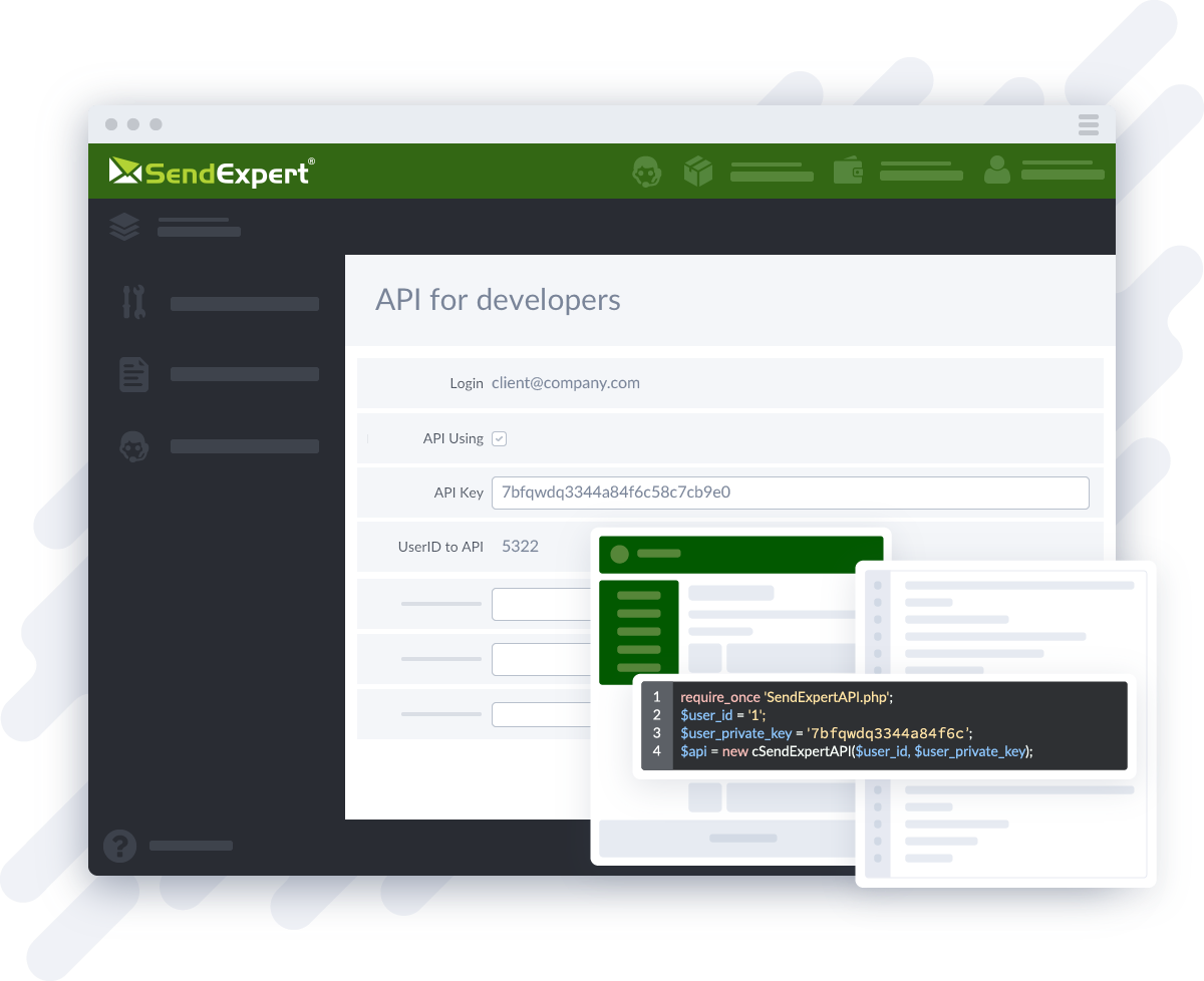 API para desarrolladores
